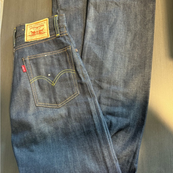 Sold 1950 701 Levis Vintage jeans size 26 x 32 - Picture 2 of 8